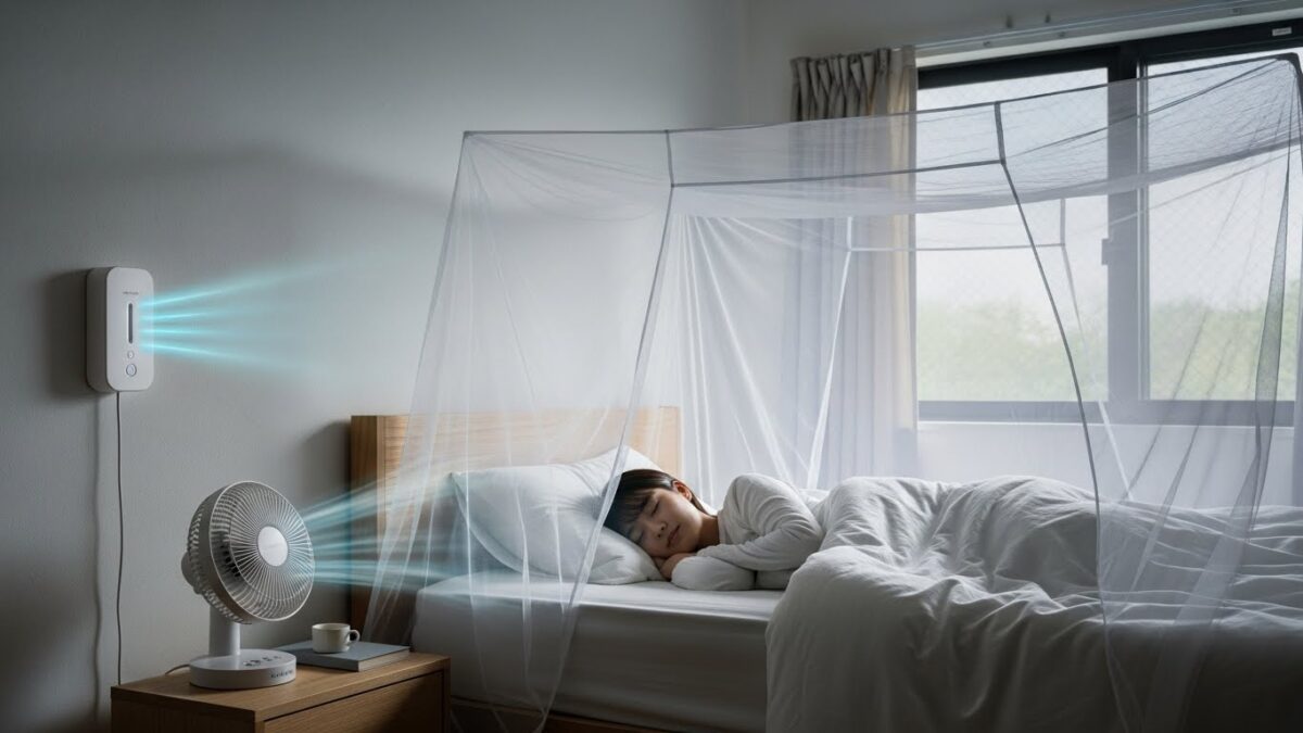 部屋にいる蚊の寿命を縮めて快適に過ごす対策