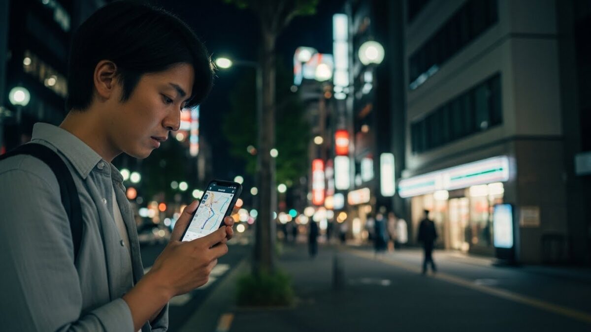 終電を逃し歩いて帰る人におすすめのルート選び