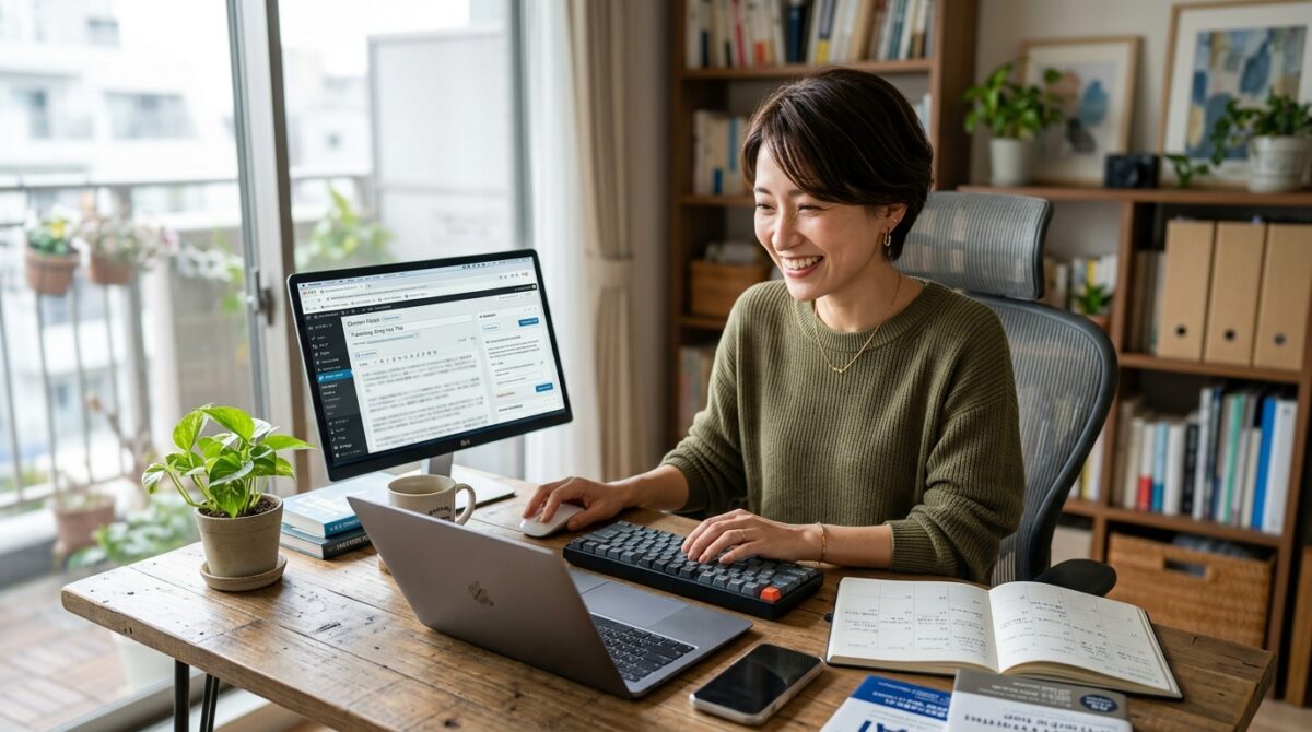 初心者でも記事を書いて公開する方法